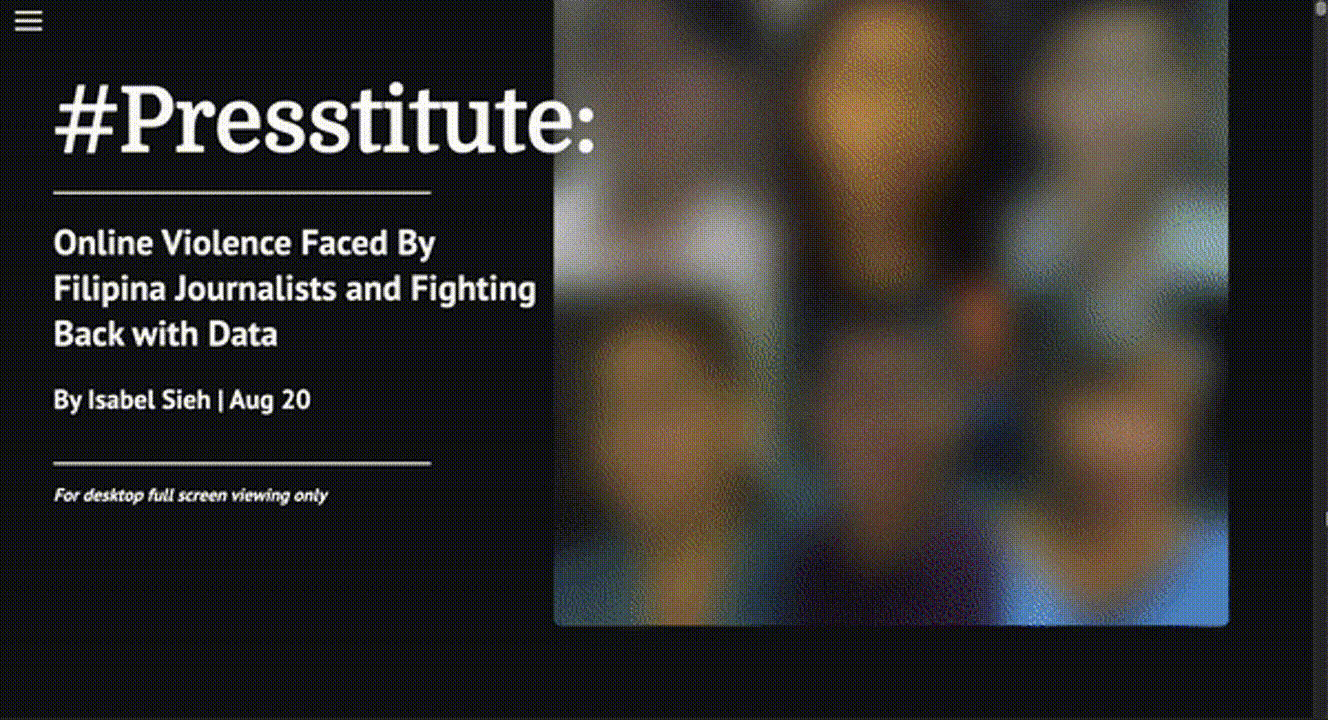 #Presstitute Interactive